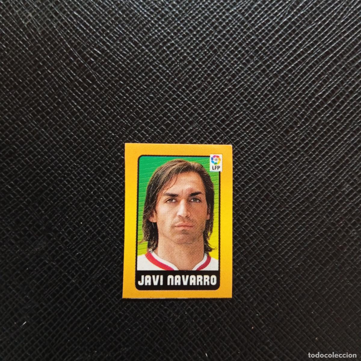 Cromos de Futebol: 214 JAVI NAVARRO SEVILLA CHICLE LIGA CRACKS 2004 CROMO 04 - SIN PEGAR - A107 PG136