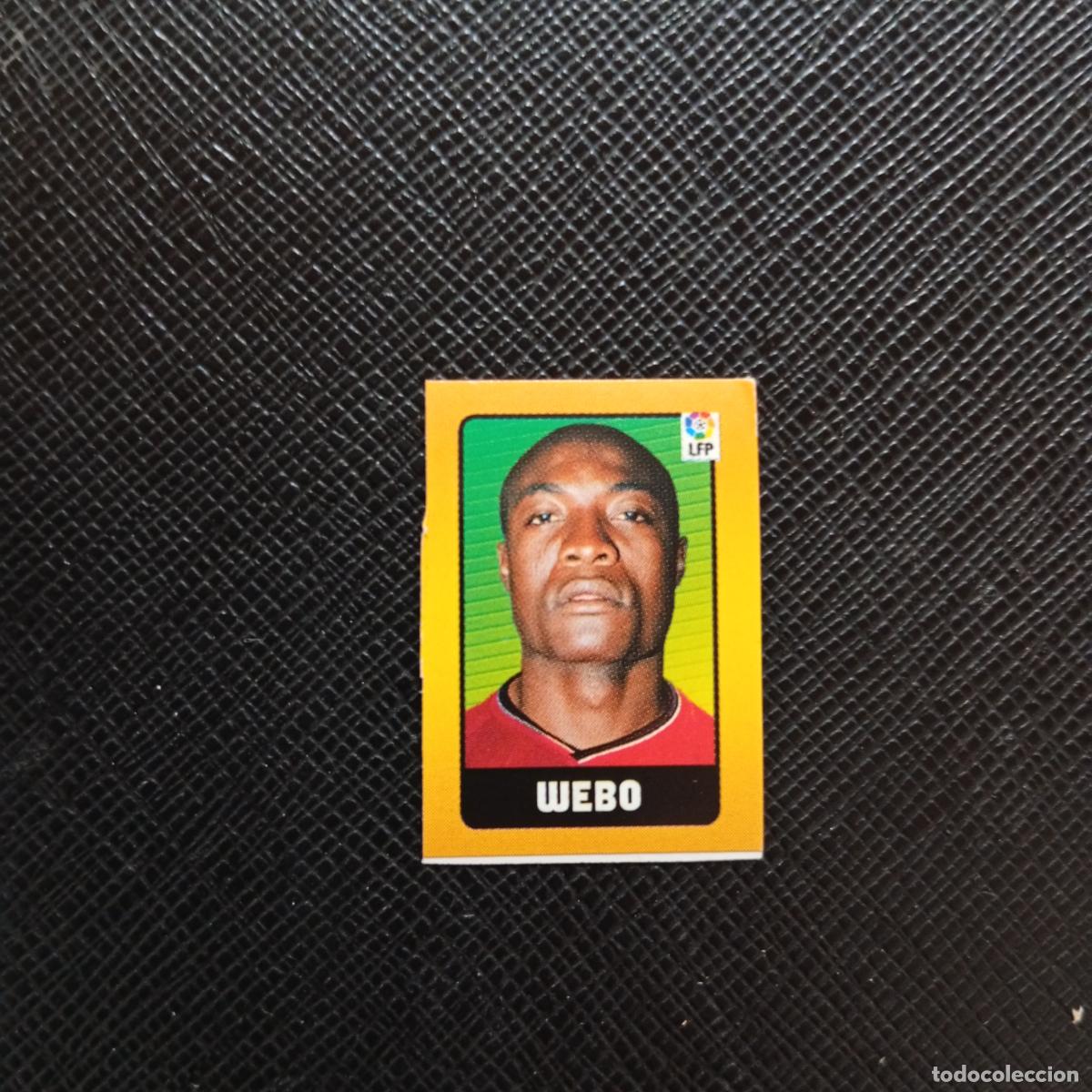 Cromos de F&uacute;tbol: 195 WEBO MALLORCA CHICLE LIGA CRACKS 2004 CROMO 04 - SIN PEGAR - A107 PG145