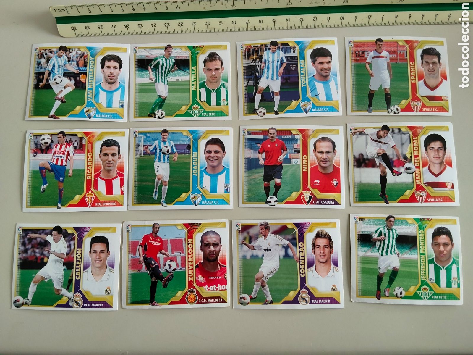 Cromos de F&uacute;tbol: Lote 18 de fichajes Liga 2011-12 Ediciones ESTE sin pegar