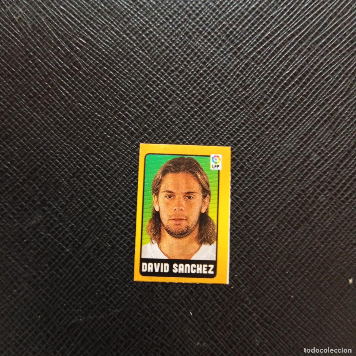 Cromos de F&uacute;tbol: 9 DAVID SANCHEZ ALBACETE CHICLE LIGA CRACKS 2004 CROMO 04 - SIN PEGAR - A107 PG154