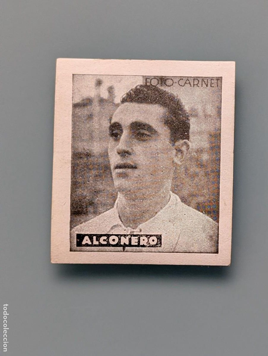 Cromos de F&uacute;tbol: DIFICIL CROMO ALCONERO SEVILLA 1942 1943 1942-43 EDI CISNE LIBRETA DEPORTIVA LIGA FUTBOL ANDALUCIA