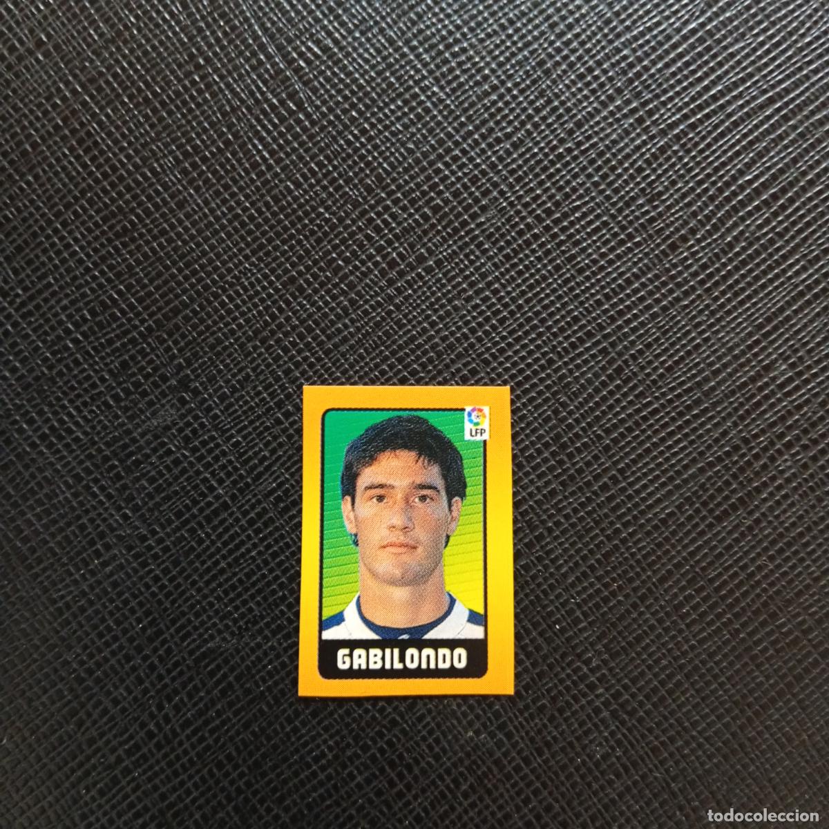 Cromos de F&uacute;tbol: 236 GABILONDO REAL SOCIEDAD CHICLE LIGA CRACKS 2004 CROMO 04 - SIN PEGAR - A107 PG199