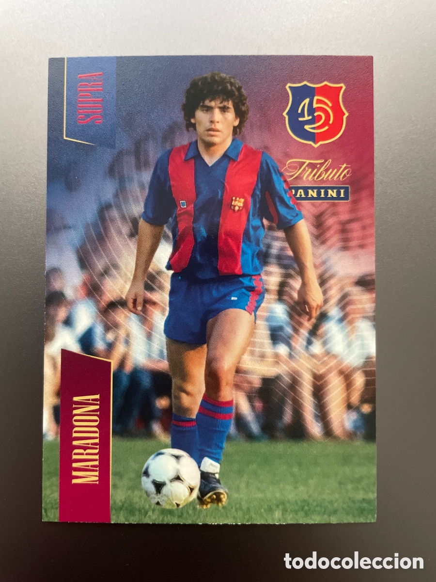 Cromos de F&uacute;tbol: Lionel Messi 91 Supra MVP de la Historia Tributo Panini 125 Aniversario FC Barcelona