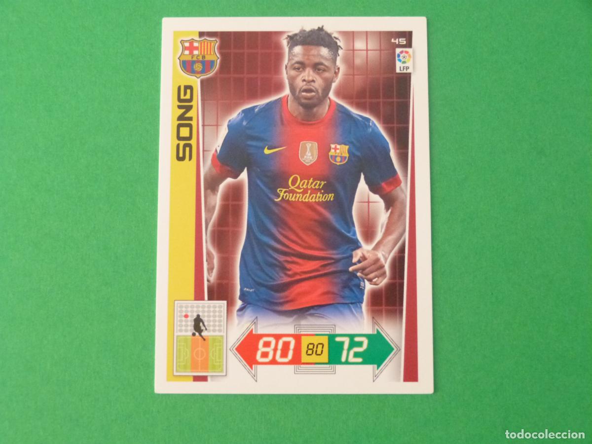 Cromos de F&uacute;tbol: TRADING CARD FUTBOL SONG F.C. BARCELONA N&ordm; 45 LIGA ADRENALYN XL 2012-2013/12-13 PANINI