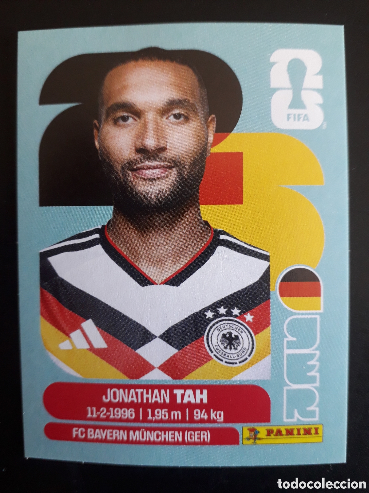 Cromos de F&uacute;tbol: TAH ALEMANIA GER 3 MUNDIAL F&Uacute;TBOL 2026 FIFA WORLD CUP PANINI SIN PEGAR PEDIDO M&Iacute;NIMO 3&euro;
