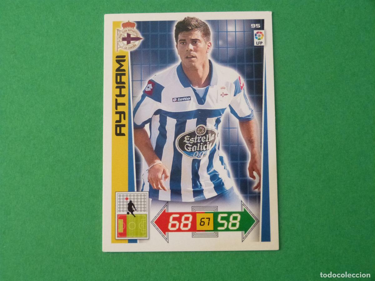 Cromos de F&uacute;tbol: TRADING CARD FUTBOL AYTHAMI DEPORTIVO LA CORU&Ntilde;A N&ordm; 95 LIGA ADRENALYN XL 2012-2013/12-13 PANINI
