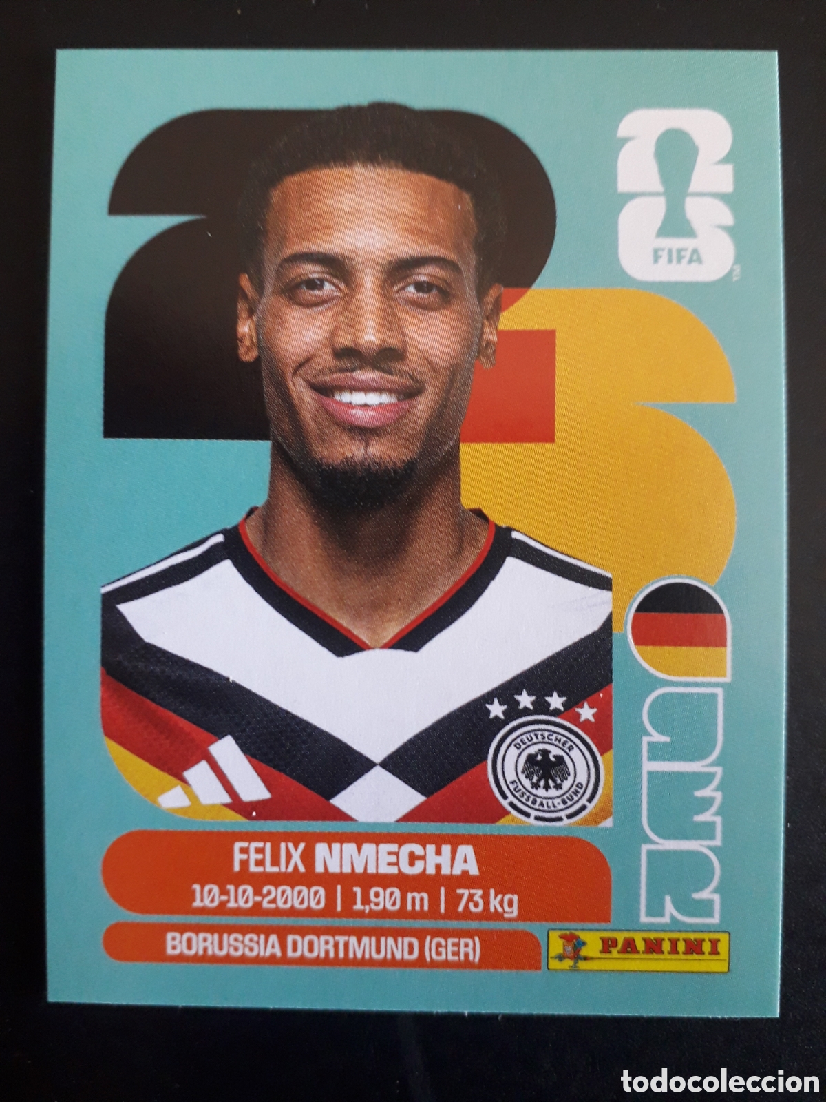 Cromos de F&uacute;tbol: NMECHA ALEMANIA GER 12 MUNDIAL F&Uacute;TBOL 2026 FIFA WORLD CUP PANINI SIN PEGAR PEDIDO M&Iacute;NIMO 3&euro;