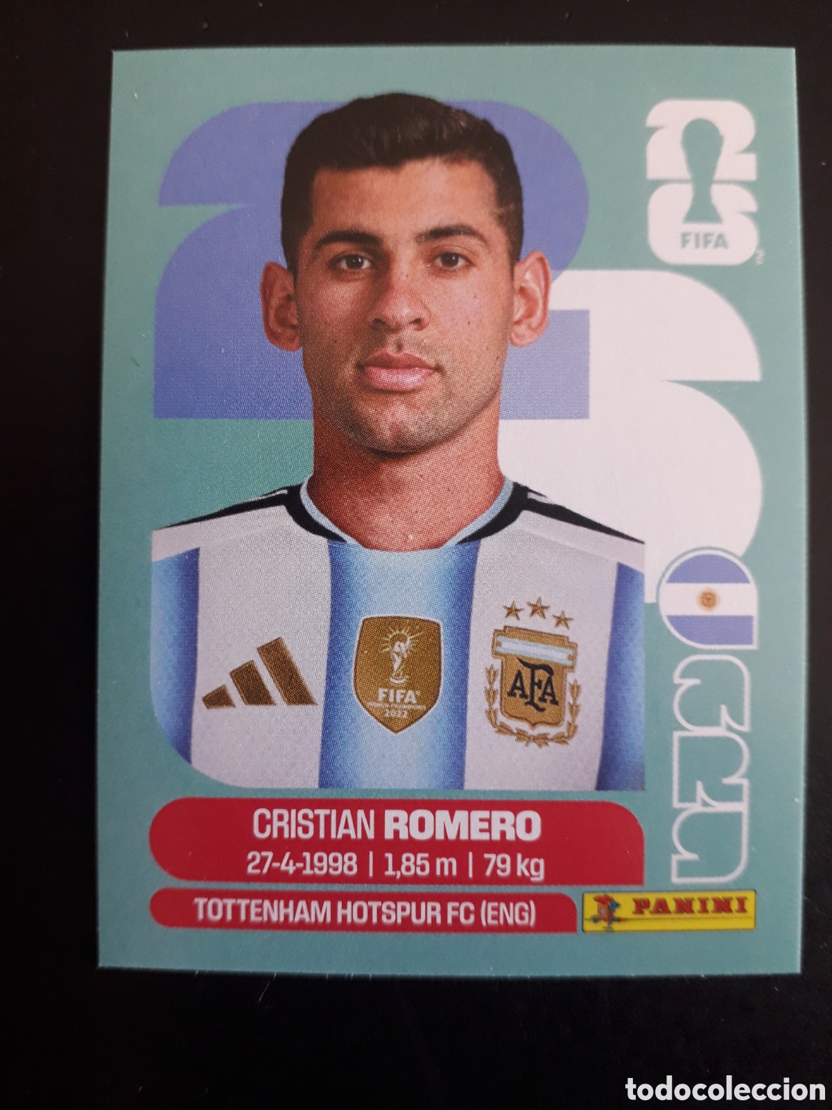 Cromos de F&uacute;tbol: ROMERO ARGENTINA ARG 4 MESSI MUNDIAL F&Uacute;TBOL 2026 FIFA WORLD CUP PANINI SIN PEGAR PEDIDO M&Iacute;NIMO 3&euro;