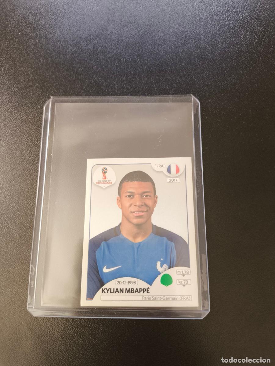 Cromos de F&uacute;tbol: 209 KYLIAN MBAPPE ROOKIE STICKER FRANCIA FRANCE MUNDIAL PANINI WORLD CUP RUSIA 2018 NO LIGA ESTE