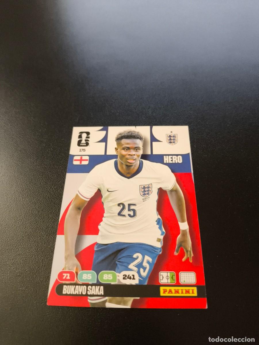 Cromos de F&uacute;tbol: 175 Bukayo Saka INGLATERRA ADRENALYN MUNDIAL FIFA WORLD CUP 2026 PANINI NO LIGA ESTE