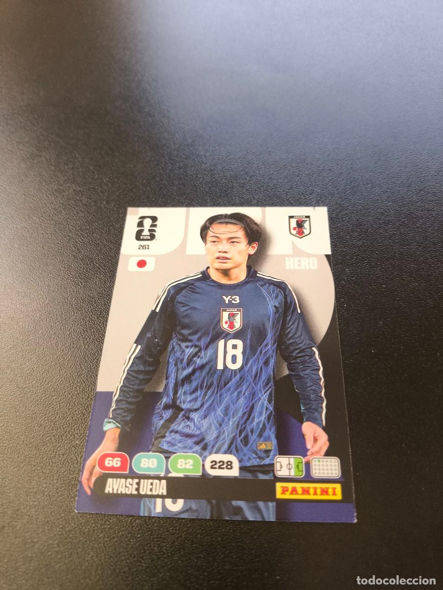 Cromos de F&uacute;tbol: 261 Ayase Ueda JAPON ADRENALYN MUNDIAL FIFA WORLD CUP 2026 PANINI NO LIGA ESTE