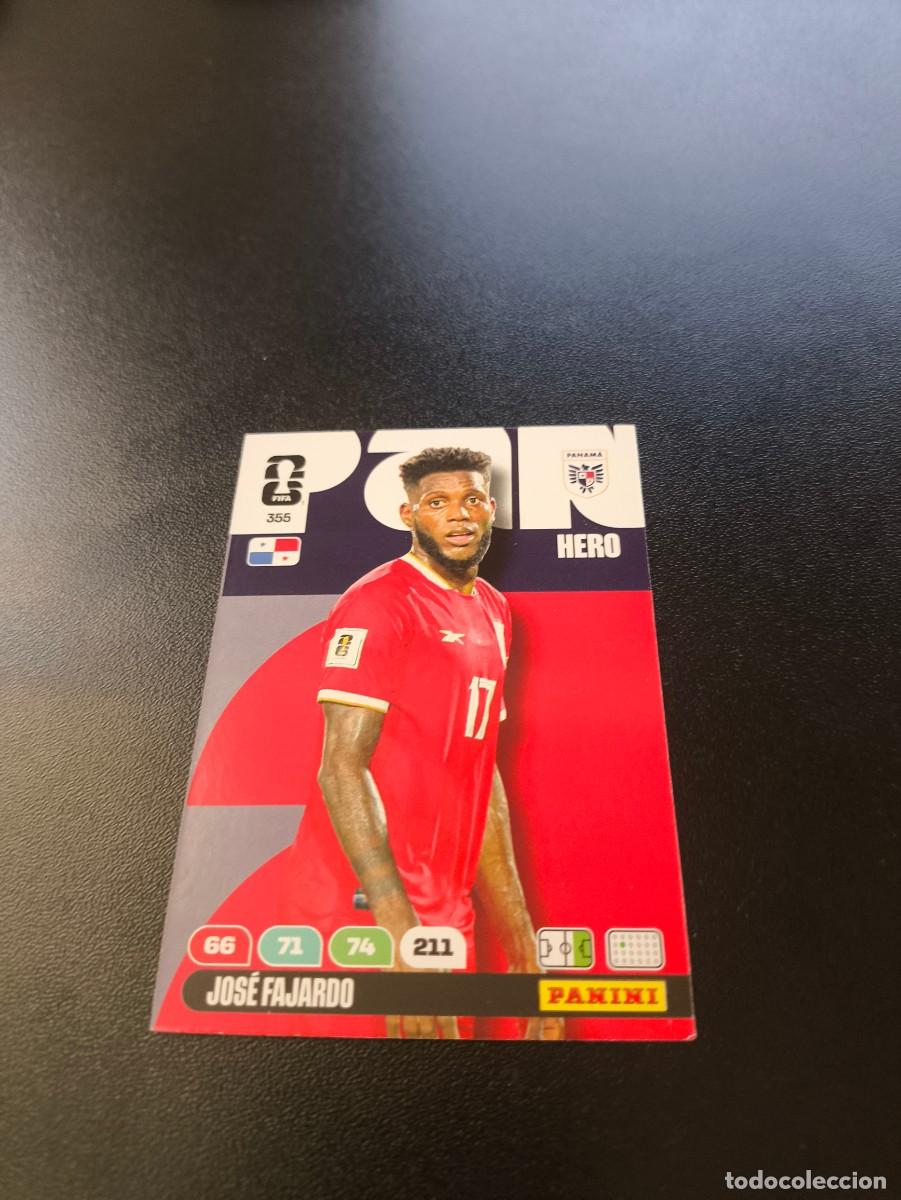 Figurine di Calcio: 355 Jos&eacute; Fajardo PANAMA ADRENALYN MUNDIAL FIFA WORLD CUP 2026 PANINI NO LIGA ESTE