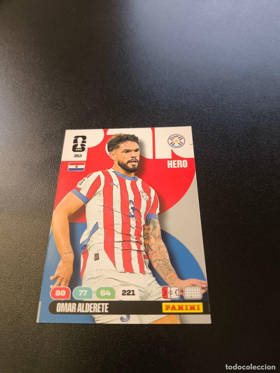 Figurine di Calcio: 363 Omar Alderete PARAGUAY ADRENALYN MUNDIAL FIFA WORLD CUP 2026 PANINI NO LIGA ESTE