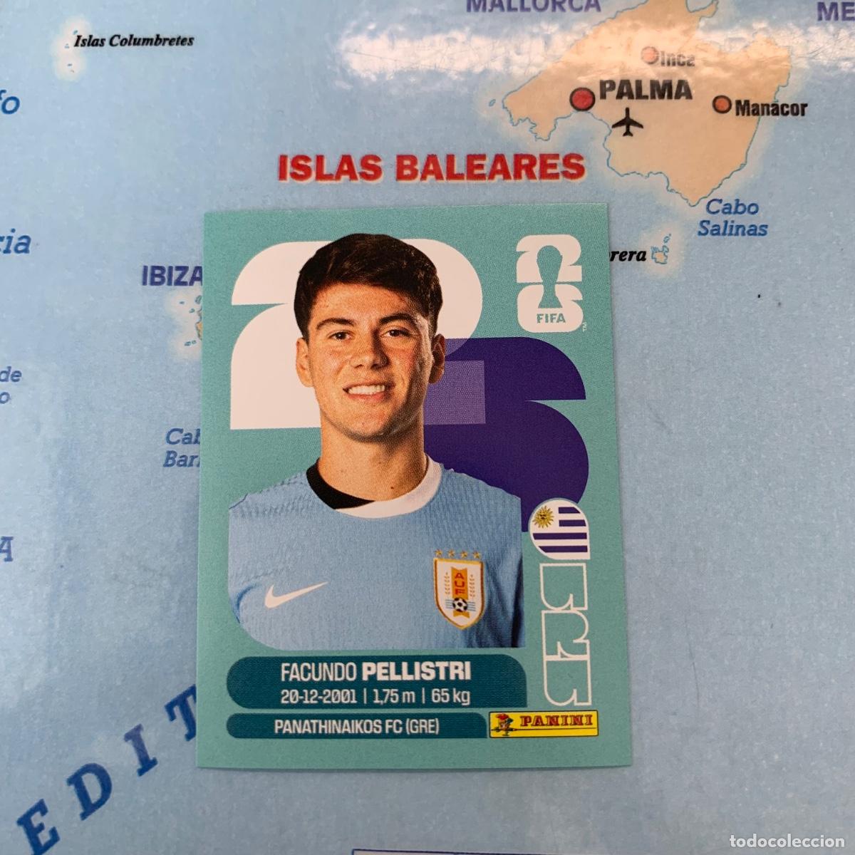 Figurine di Calcio: Uruguay n&uacute;mero 20 cromo panini Mundial Fifa World Cup 2026