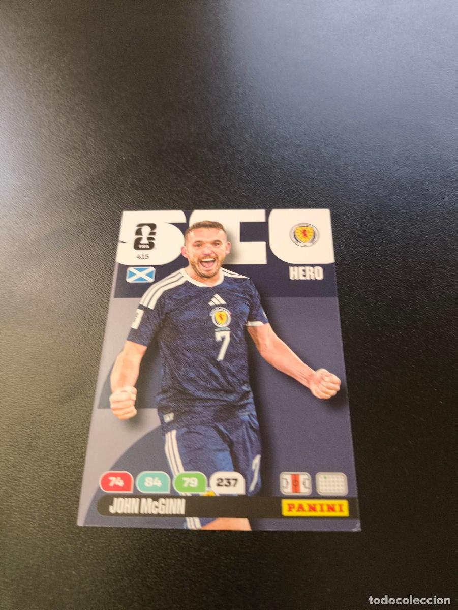 Figurine di Calcio: 415 John McGinn ESCOCIA ADRENALYN MUNDIAL FIFA WORLD CUP 2026 PANINI NO LIGA ESTE