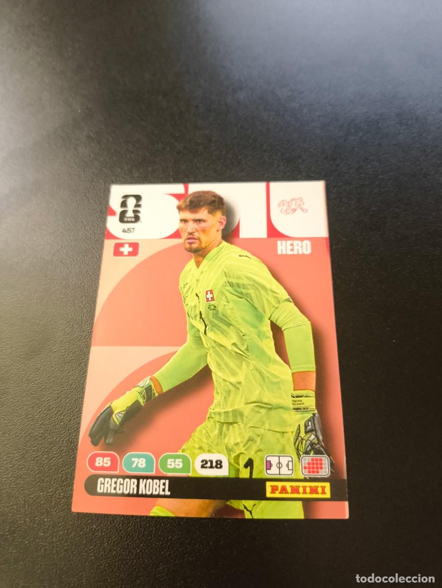 Cromos de F&uacute;tbol: 457 Gregor Kobel SUIZA ADRENALYN MUNDIAL FIFA WORLD CUP 2026 PANINI NO LIGA ESTE
