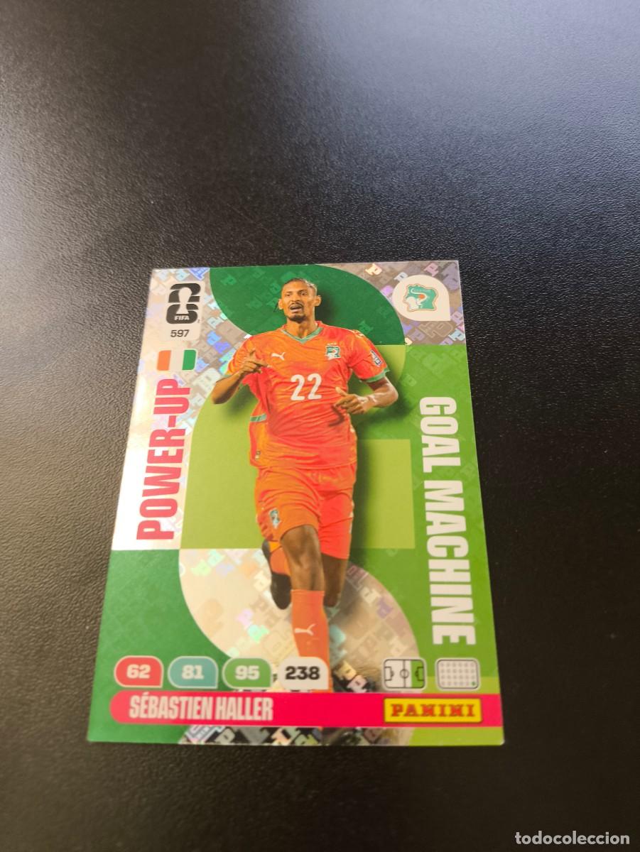 Cromos de F&uacute;tbol: 597 Sebastien Haller COSTA MARFIL GOAL ADRENALYN MUNDIAL FIFA WORLD CUP 2026 PANINI NO LIGA ESTE
