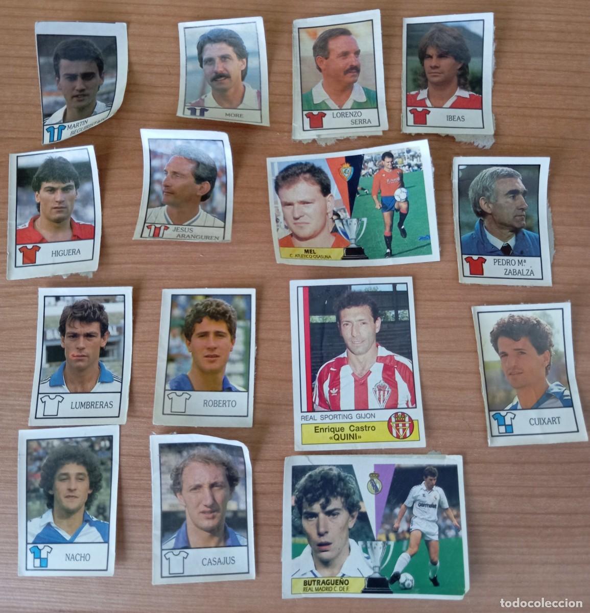Fu&szlig;ball-Sticker: CROMOS ANTIGUOS DESPEGADOS