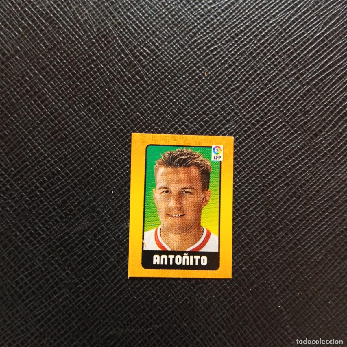 Cromos de F&uacute;tbol: 225 ANTO&Ntilde;ITO SEVILLA CHICLE LIGA CRACKS 2004 CROMO 04 - SIN PEGAR - A107 PG226