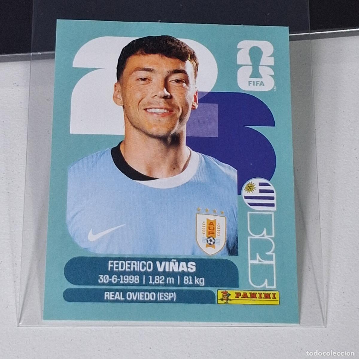 Figurine di Calcio: B7 URU18 FEDERICO VI&Ntilde;AS 18 URU URUGUAY MUNDIAL FIFA WORLD CUP 2026 STICKER PANINI