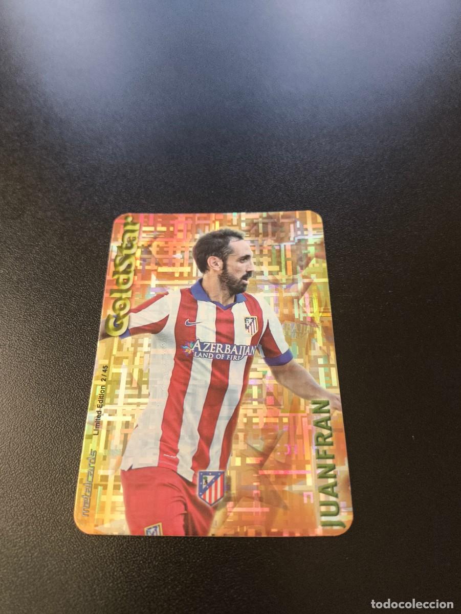 Cromos de F&uacute;tbol: 2/45 JUANFRAN ATLETICO DE MADRID GOLDSTAR TETRIS MUNDICROMO LIGA 2014 2015 NO PANINI ESTE