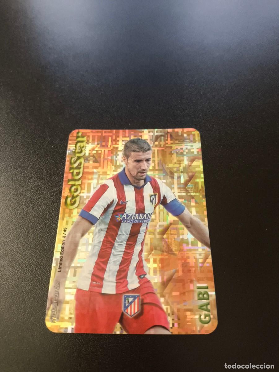 Cromos de F&uacute;tbol: 3/45 GABI ATLETICO DE MADRID GOLDSTAR TETRIS MUNDICROMO LIGA 2014 2015 NO PANINI ESTE
