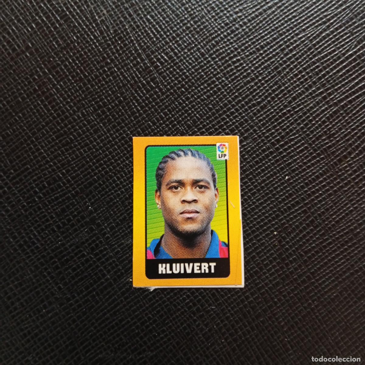 Cromos de F&uacute;tbol: 60 KLUIVERT BARCELONA CHICLE LIGA CRACKS 2004 CROMO 04 - SIN PEGAR - A107 PG271