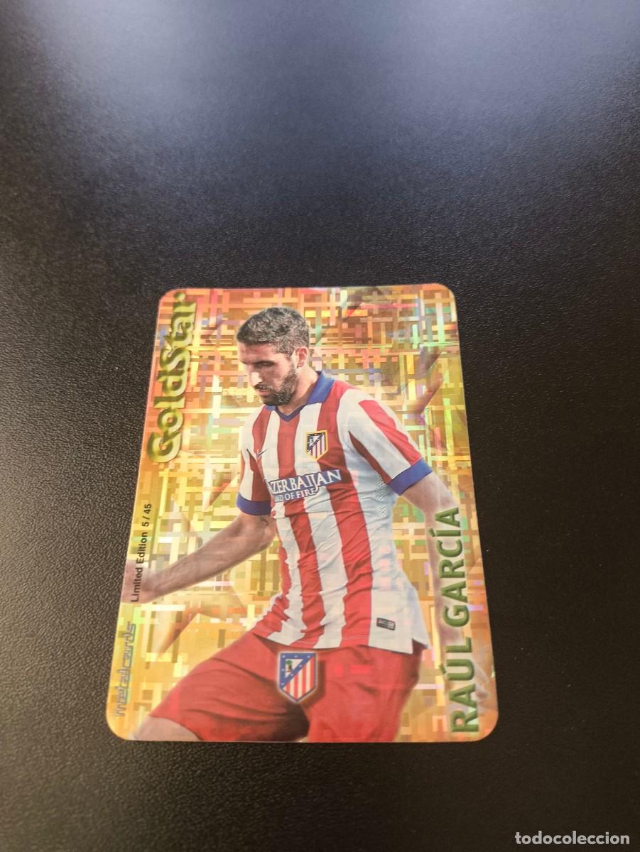 Cromos de F&uacute;tbol: 5/45 RAUL GARCIA ATLETICO DE MADRID GOLDSTAR TETRIS MUNDICROMO LIGA 2014 2015 NO PANINI ESTE