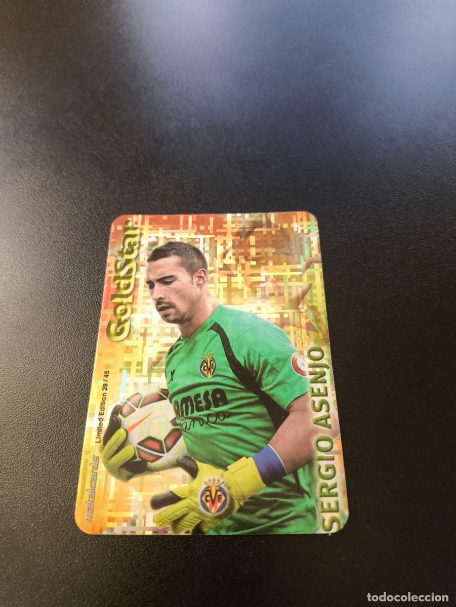 Cromos de F&uacute;tbol: 29/45 SERGIO ASENJO VILLARREAL GOLDSTAR TETRIS MUNDICROMO LIGA 2014 2015 NO PANINI ESTE