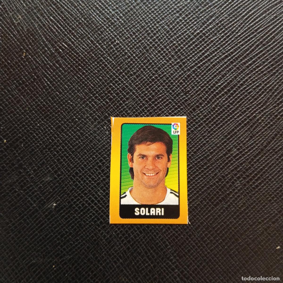 Cromos de F&uacute;tbol: 129 SOLARI REAL MADRID CHICLE LIGA CRACKS 2004 CROMO 04 - SIN PEGAR - A107 PG307