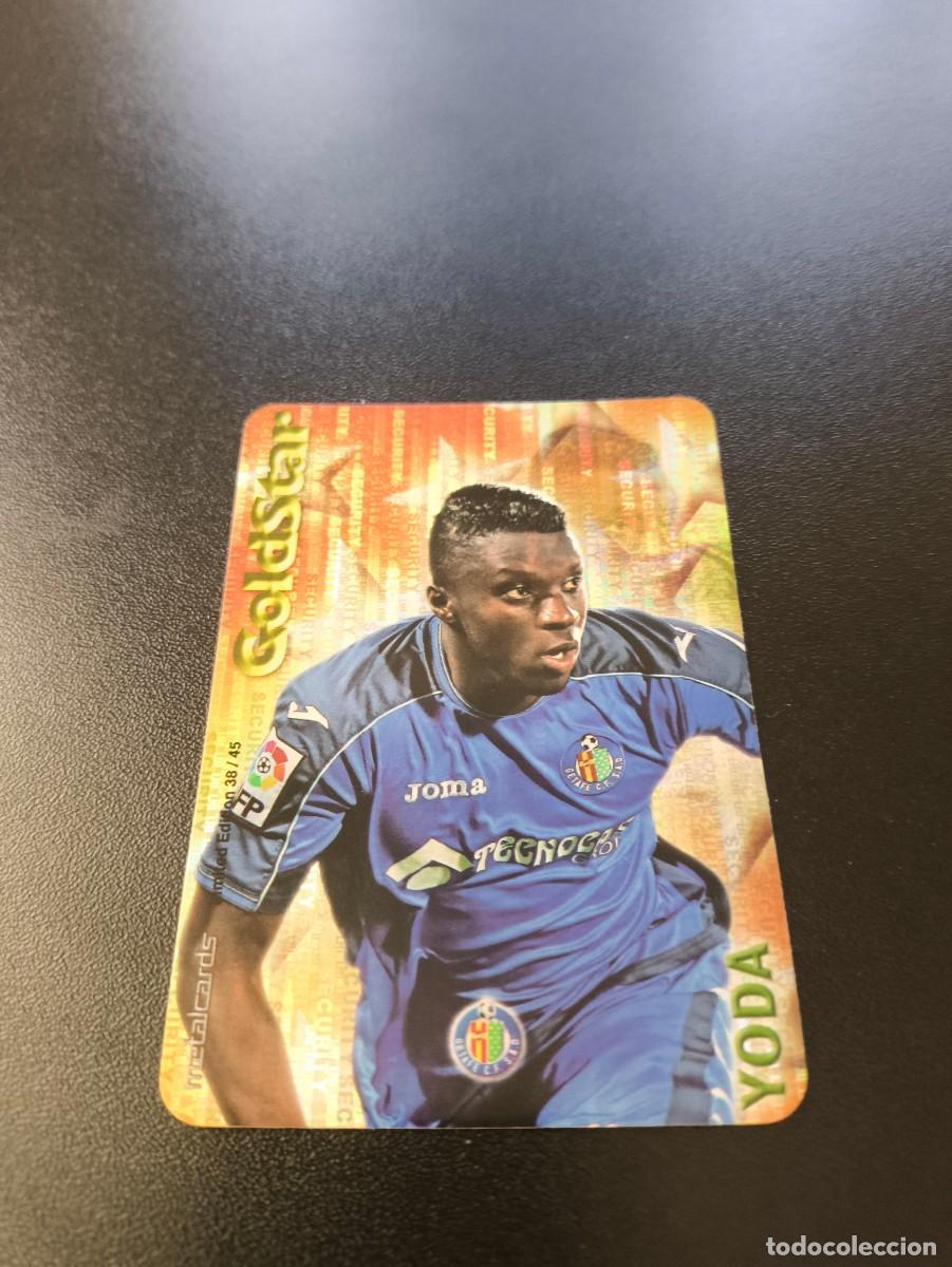 Cromos de F&uacute;tbol: 38/45 YODA GETAFE GOLDSTAR SECURITY MUNDICROMO LIGA 2014 2015 NO PANINI ESTE