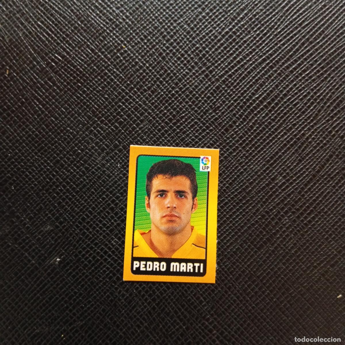 Cromos de F&uacute;tbol: 277 PEDRO MARTI VILLARREAL CHICLE LIGA CRACKS 2004 CROMO 04 - SIN PEGAR - A107 PG307