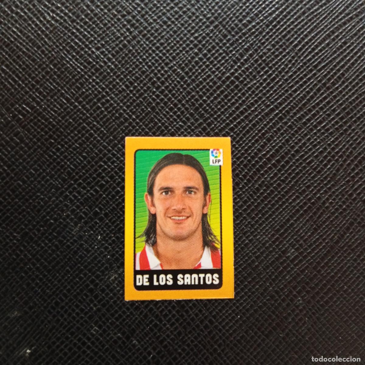Cromos de F&uacute;tbol: 36 DE LOS SANTOS AT MADRID CHICLE LIGA CRACKS 2004 CROMO 04 - SIN PEGAR - A107 PG307