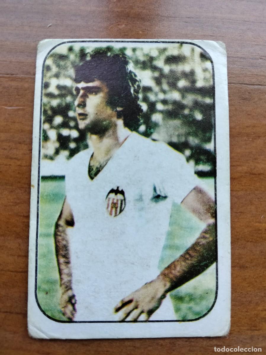 Fu&szlig;ball-Sticker: Kempes Valencia fichaje 32 rookie cromo liga Este 76 77 &aacute;lbum