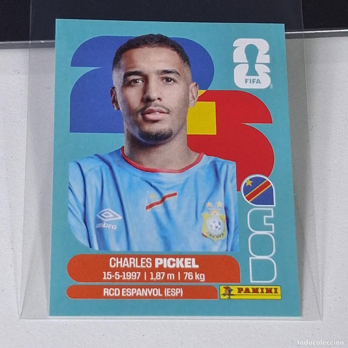 Cartes &agrave; collectionner de Football: B7 COD 8 COD8 CHARLES PICKEL REPUBLICA CONGO MUNDIAL FIFA WORLD CUP 2026 STICKER PANINI