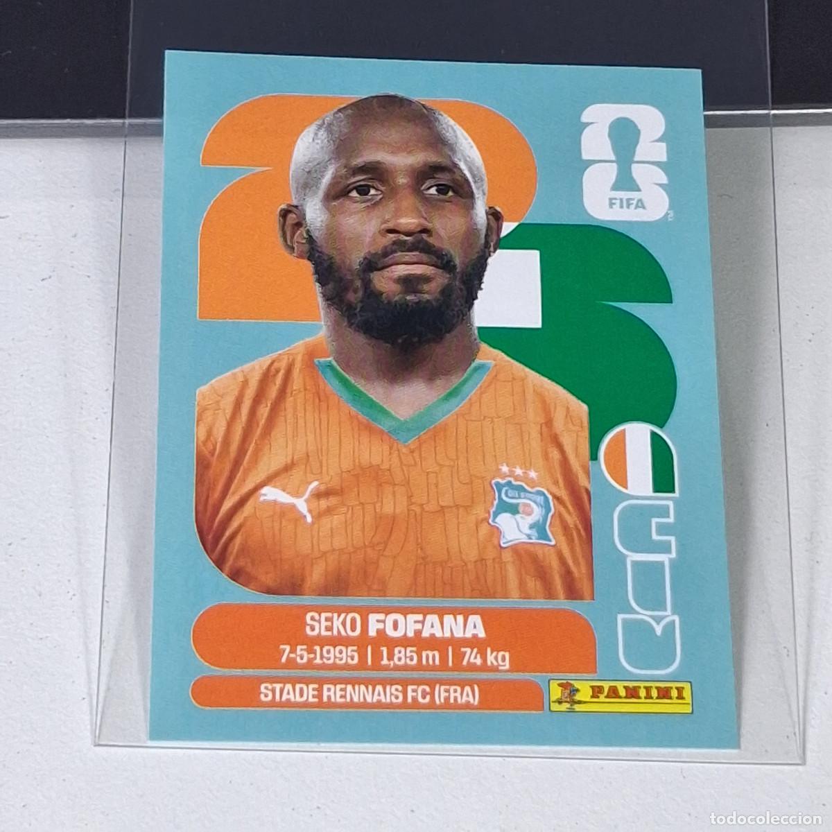 Cartes &agrave; collectionner de Football: B7 CIV 11 CIV11 SEKO FOFANA COSTA DE MARFIL IVORY COAST MUNDIAL FIFA WORLD CUP 2026 STICKER PANINI