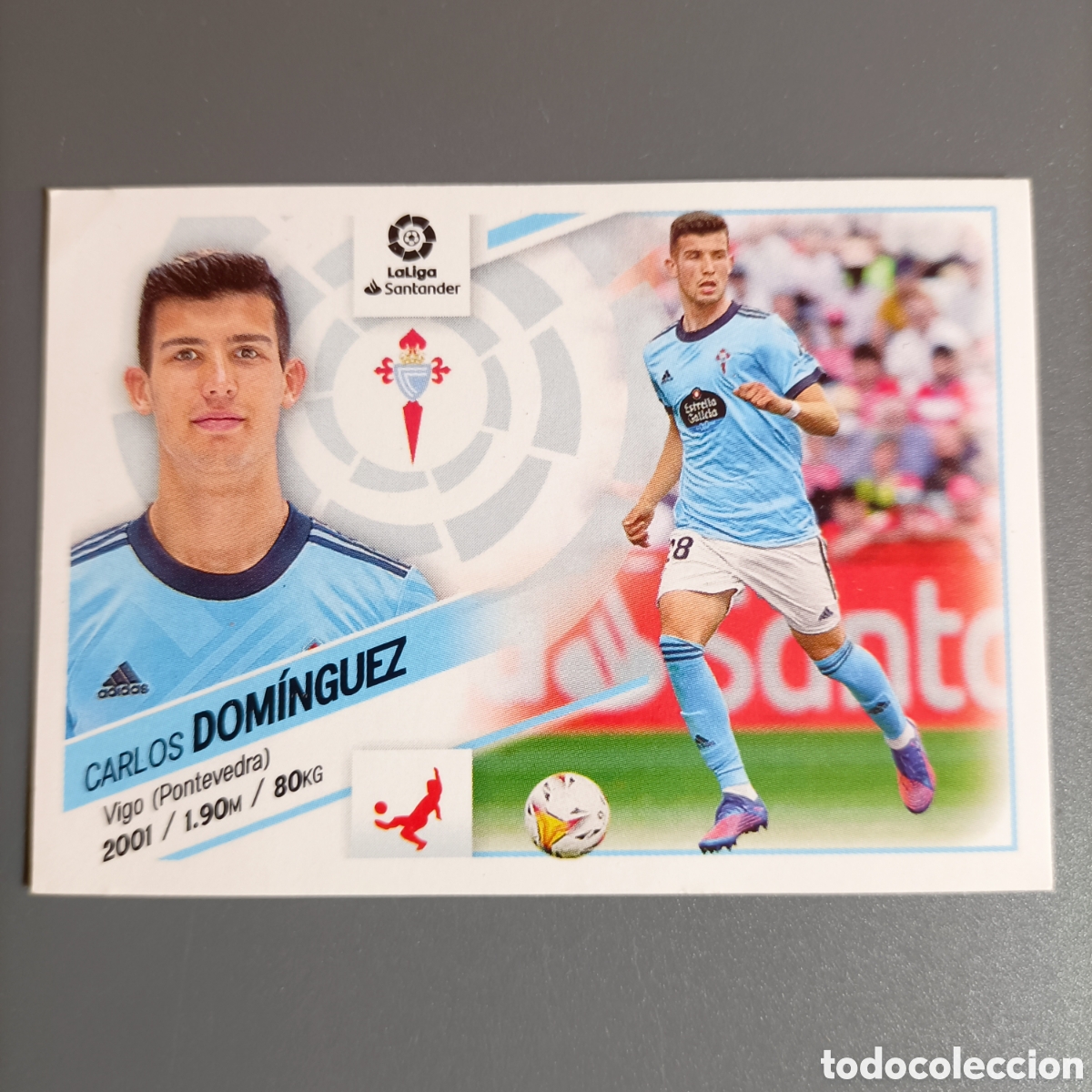 Cartes &agrave; collectionner de Football: EDICIONES ESTE. LIGA 2022-2023 (CELTA) №8 DOM&Iacute;NGUEZ