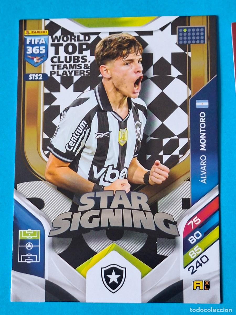 Cromos de Futebol: STAR SIGNINGS Upgrade #STS02 &Aacute;LVARO MONTORO (Botafogo) - PANINI Adrenalyn XL FIFA 365 WTC 2026