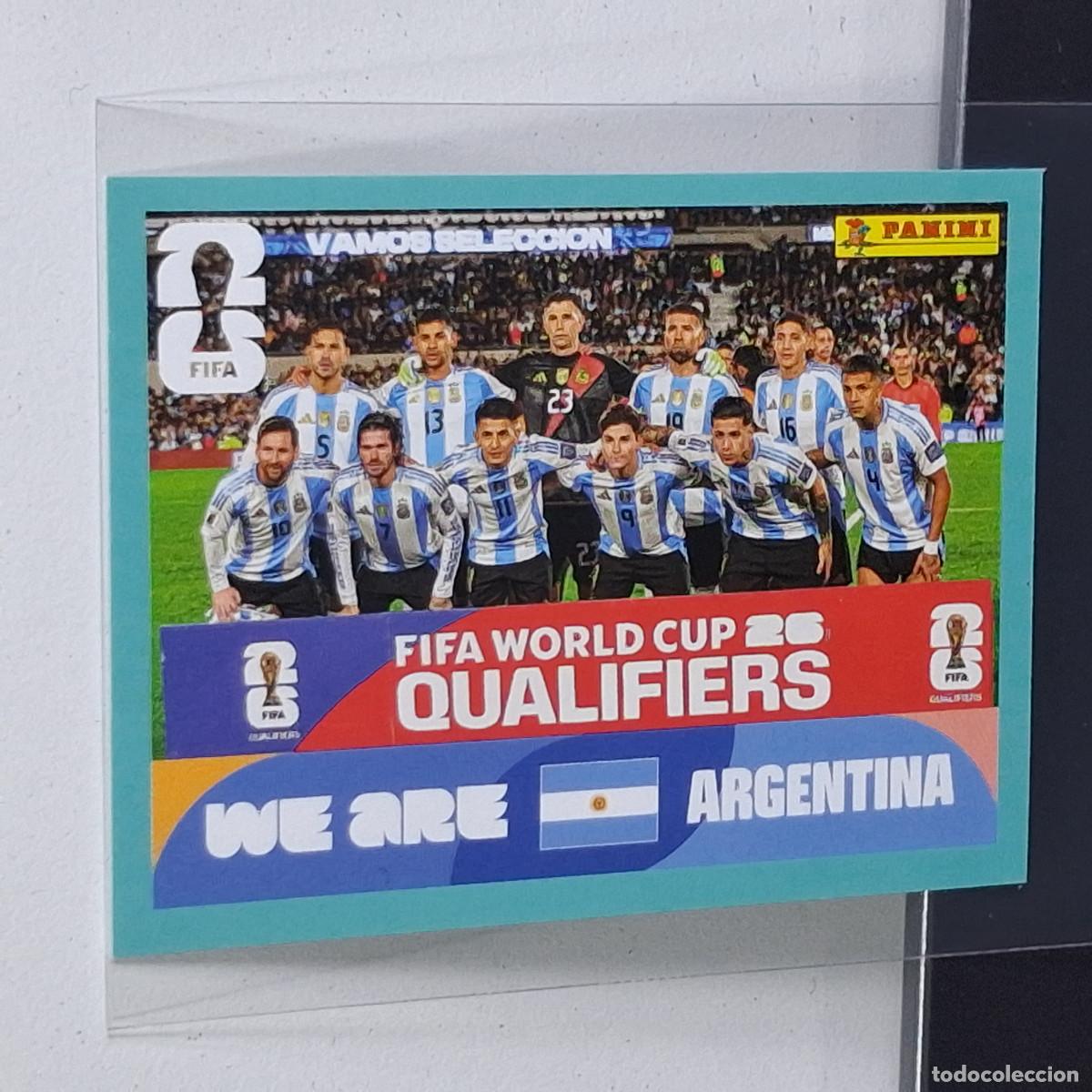 Cromos de Futebol: B7 ARG13 TEAM PHOTO EQUIPO 13 ARGENTINA ARG MUNDIAL FIFA WORLD CUP 2026 STICKER PANINI
