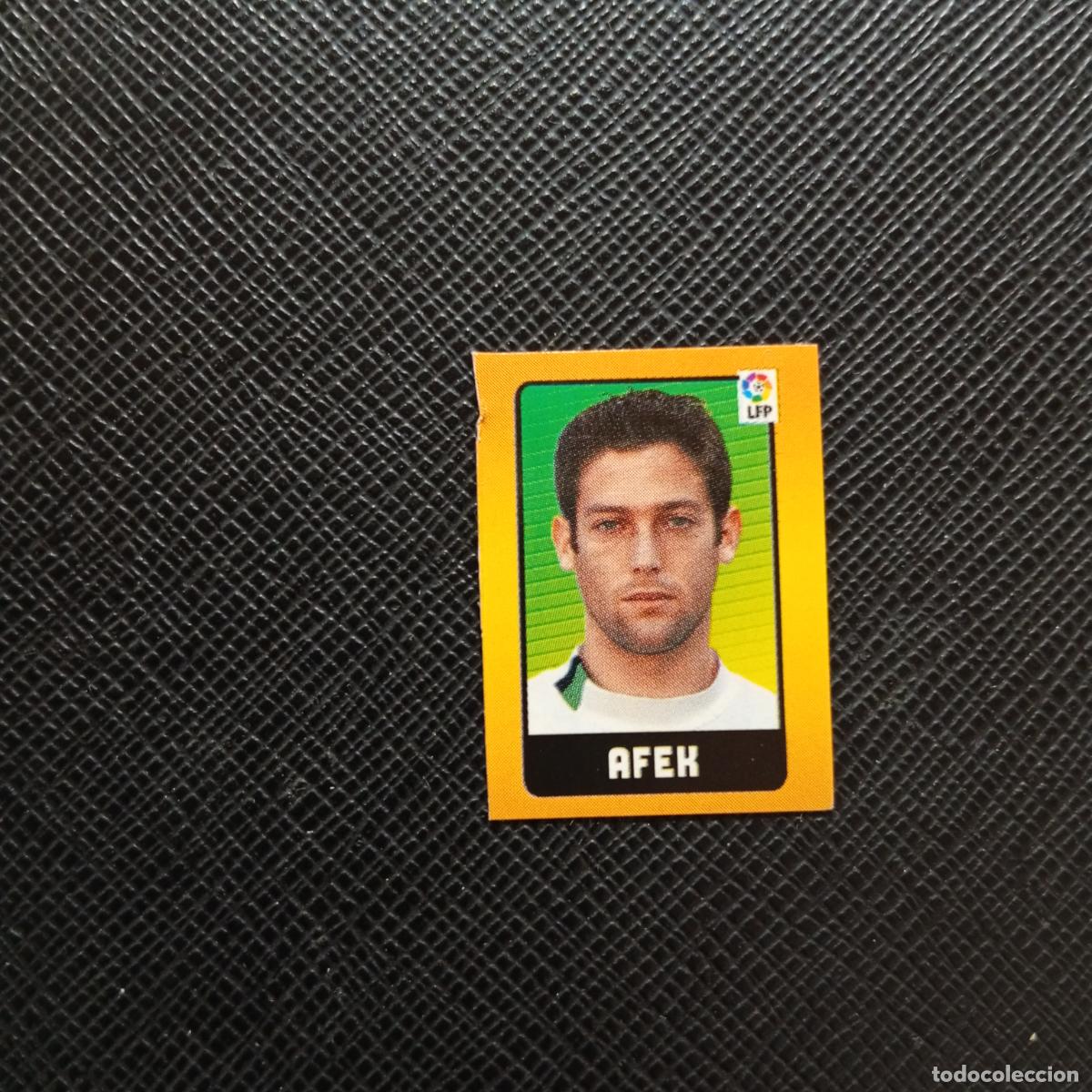 Cromos de F&uacute;tbol: 202 AFEK RACING SANTANDER CHICLE LIGA CRACKS 2004 CROMO 04 - SIN PEGAR - A107 PG325