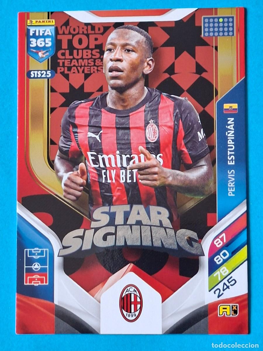Cromos de F&uacute;tbol: STAR SIGNING Upgrade #STS25 PERVIS ESTUPI&Ntilde;&Aacute;N (AC Milan) - PANINI Adrenalyn XL FIFA 365 WTC 2026