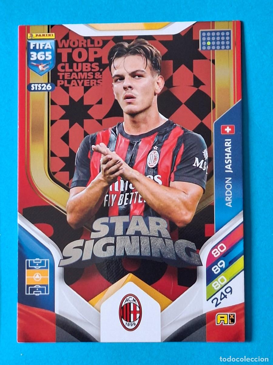 Cromos de F&uacute;tbol: STAR SIGNING Upgrade #STS26 ARDON JASHARI (AC Milan) - PANINI Adrenalyn XL FIFA 365 WTC 2026