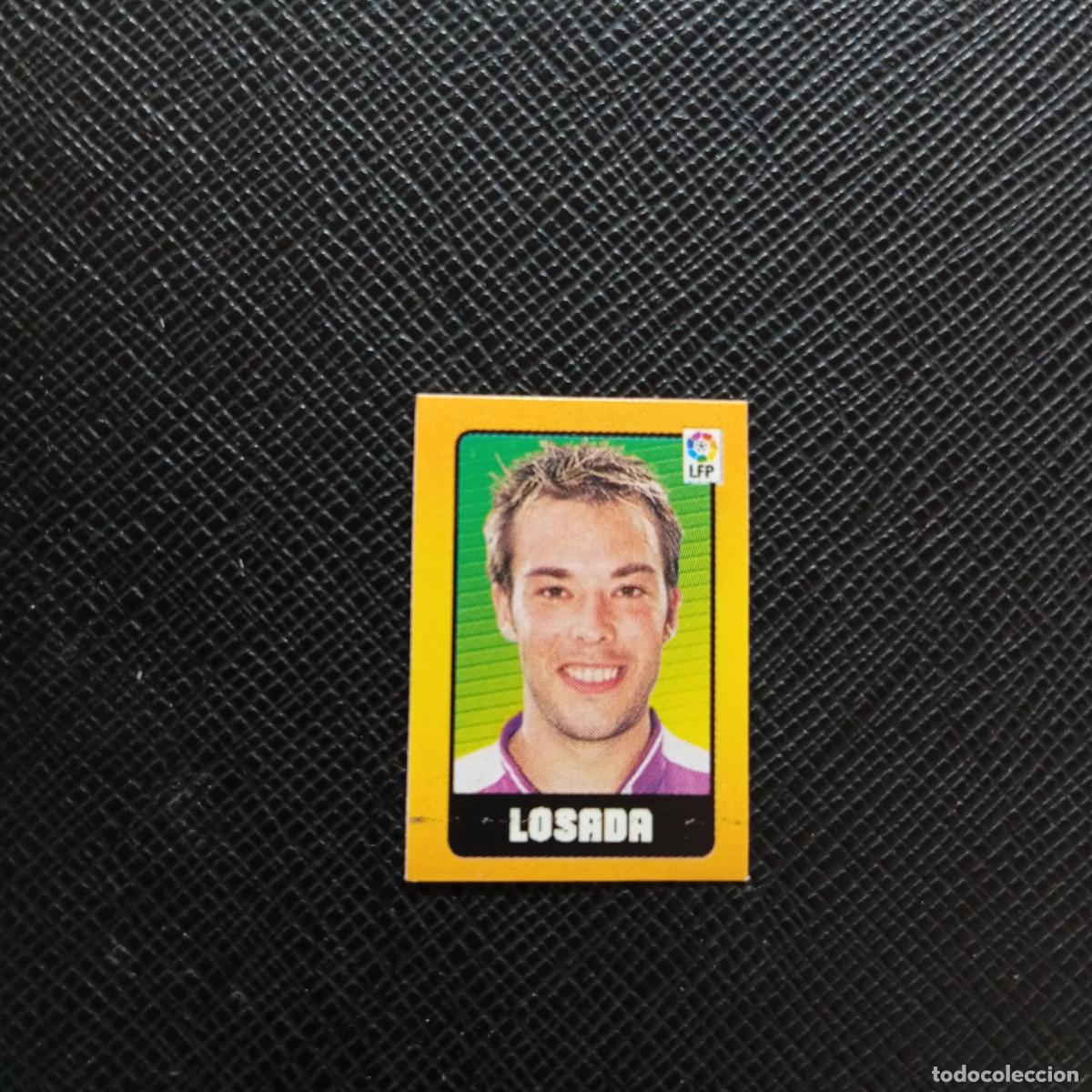 Cromos de F&uacute;tbol: 270 LOSADA VALLADOLID CHICLE LIGA CRACKS 2004 CROMO 04 - SIN PEGAR - A107 PG361