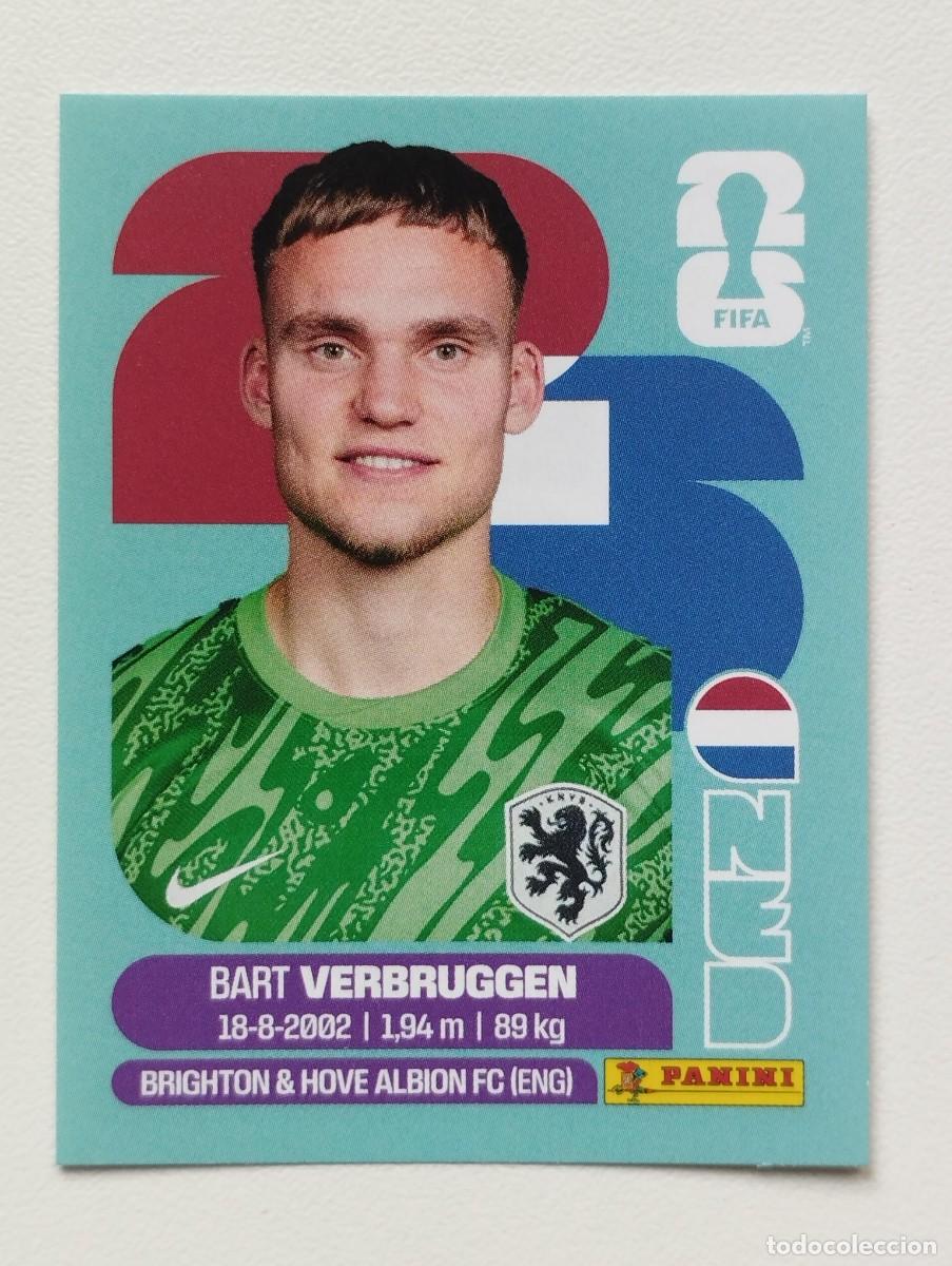 Cromos de F&uacute;tbol: CROMO STICKER WORLD CUP 2026 MUNDIAL 26 PANINI HOLANDA PAISES BAJOS NED2 NED 2 VERBRUGGEN