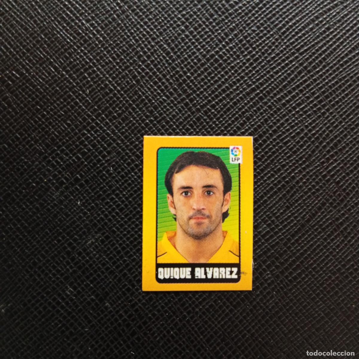 Cromos de F&uacute;tbol: 273 QUIQUE ALVAREZ VILLARREAL CHICLE LIGA CRACKS 2004 CROMO 04 - SIN PEGAR - A107 PG361