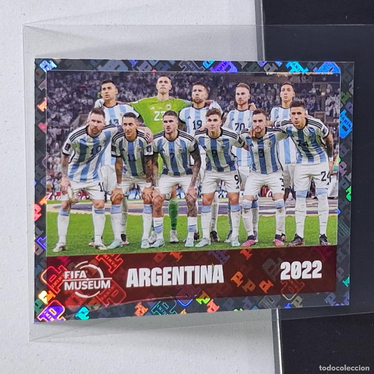 Cromos de F&uacute;tbol: B7 FWC19 ARGENTINA 2022 FWC 19 FIFA HISTORY MUNDIAL FIFA WORLD CUP 2026 STICKER PANINI