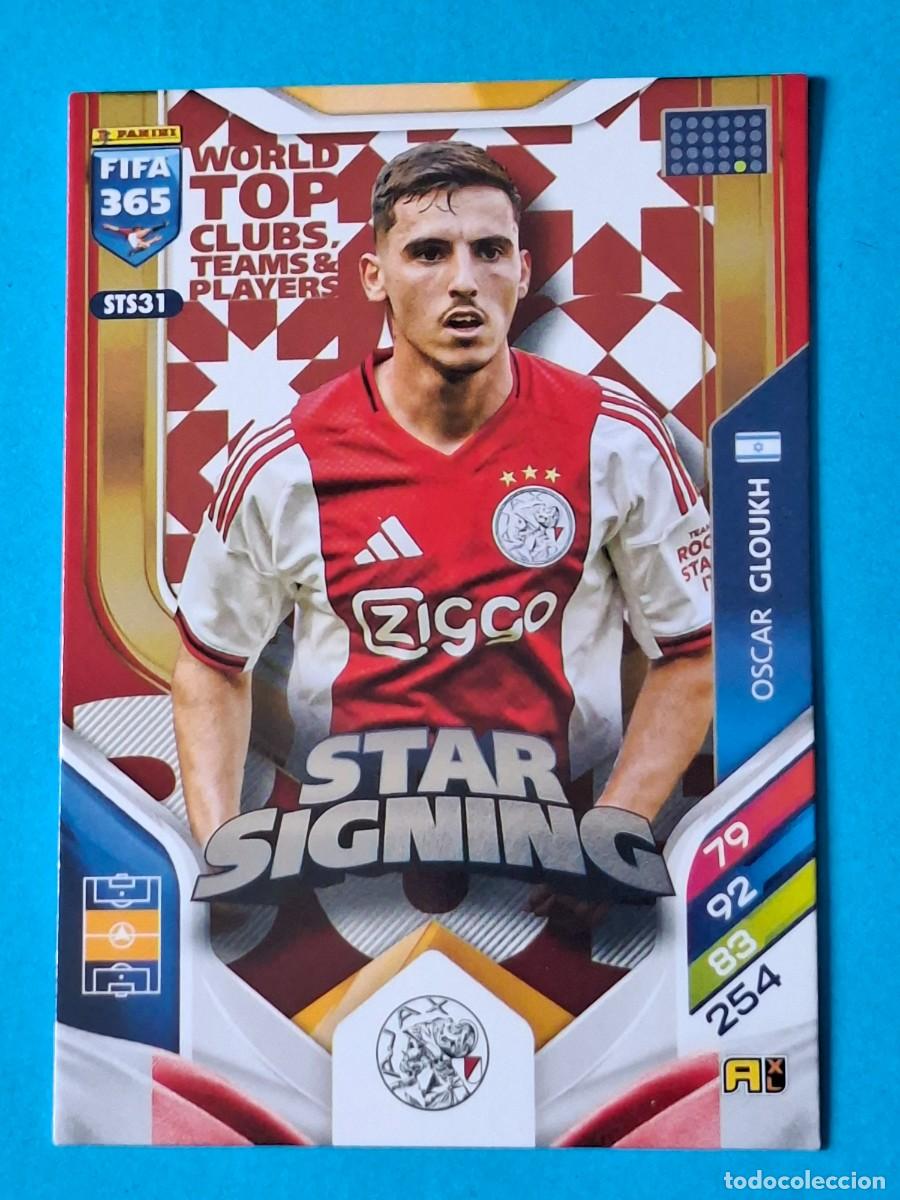Cromos de F&uacute;tbol: STAR SIGNING Upgrade #STS31 OSCAR GLOUKH (Ajax) - PANINI Adrenalyn XL FIFA 365 WTC 2026