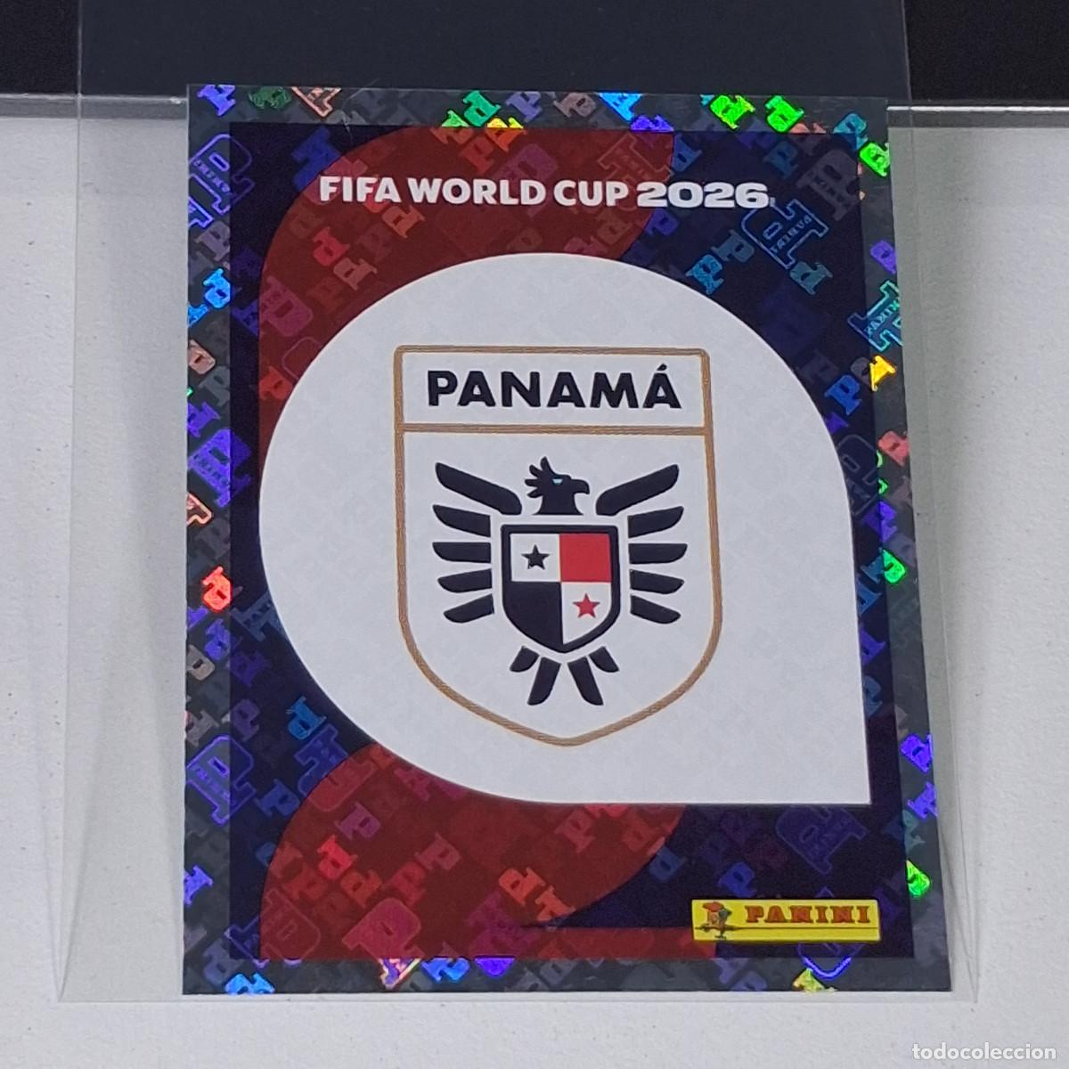 Cartes &agrave; collectionner de Football: B7 PAN1 PAN 1 ESCUDO EMBLEM ESCUDO 1 PANAM&Aacute; MUNDIAL FIFA WORLD CUP 2026 STICKER PANINI