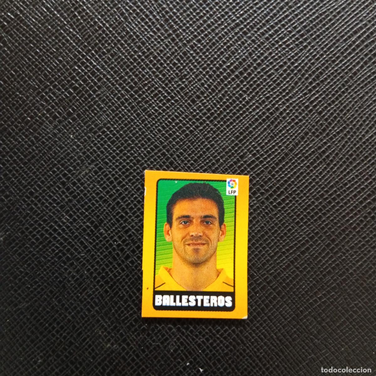 Cartes &agrave; collectionner de Football: 274 BALLESTEROS VILLARREAL CHICLE LIGA CRACKS 2004 CROMO 04 - SIN PEGAR - A107 PG379