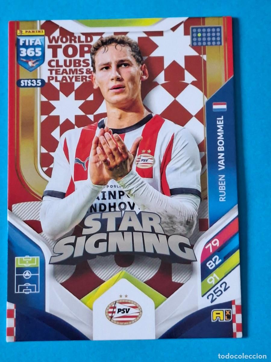 Cartes &agrave; collectionner de Football: STAR SIGNING Upgrade #STS35 RUBEN VAN BOMMEL (PSV Eindhoven) - PANINI Adrenalyn XL FIFA 365 WTC 2026